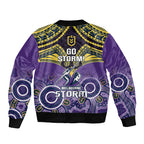 storm-rugby-sleeve-zip-bomber-jacket-go-melbourne-aboriginal-mix-polynesian-pattern