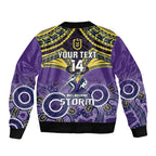 personalised-storm-rugby-bomber-jacket-go-melbourne-aboriginal-mix-polynesian-pattern