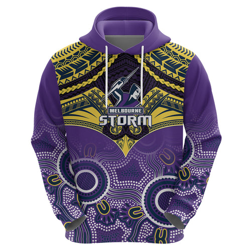 personalised-storm-rugby-hoodie-go-melbourne-aboriginal-mix-polynesian-pattern