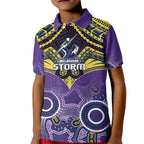 personalised-storm-rugby-kid-polo-shirt-go-melbourne-aboriginal-mix-polynesian-pattern