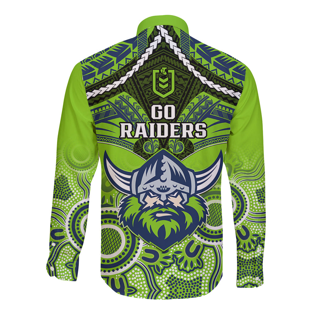 raiders-rugby-long-sleeve-button-shirt-canberra-1981-aboriginal-mix-polynesian-pattern