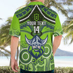personalised-raiders-rugby-hawaiian-shirt-canberra-1981-aboriginal-mix-polynesian-pattern