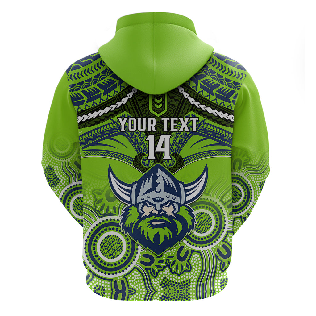 personalised-raiders-rugby-hoodie-canberra-1981-aboriginal-mix-polynesian-pattern