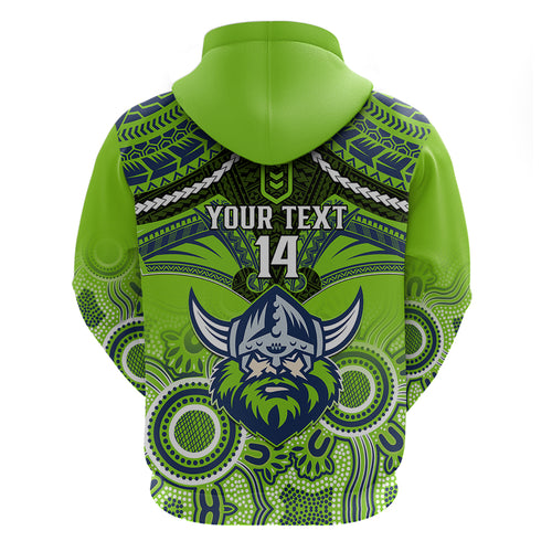 personalised-raiders-rugby-hoodie-canberra-1981-aboriginal-mix-polynesian-pattern