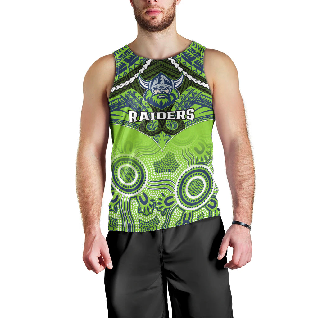 personalised-raiders-rugby-men-tank-top-canberra-1981-aboriginal-mix-polynesian-pattern