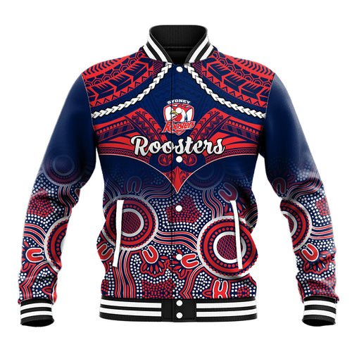 roosters-rugby-baseball-jacket-tricolours-1908-aboriginal-mix-polynesian-pattern