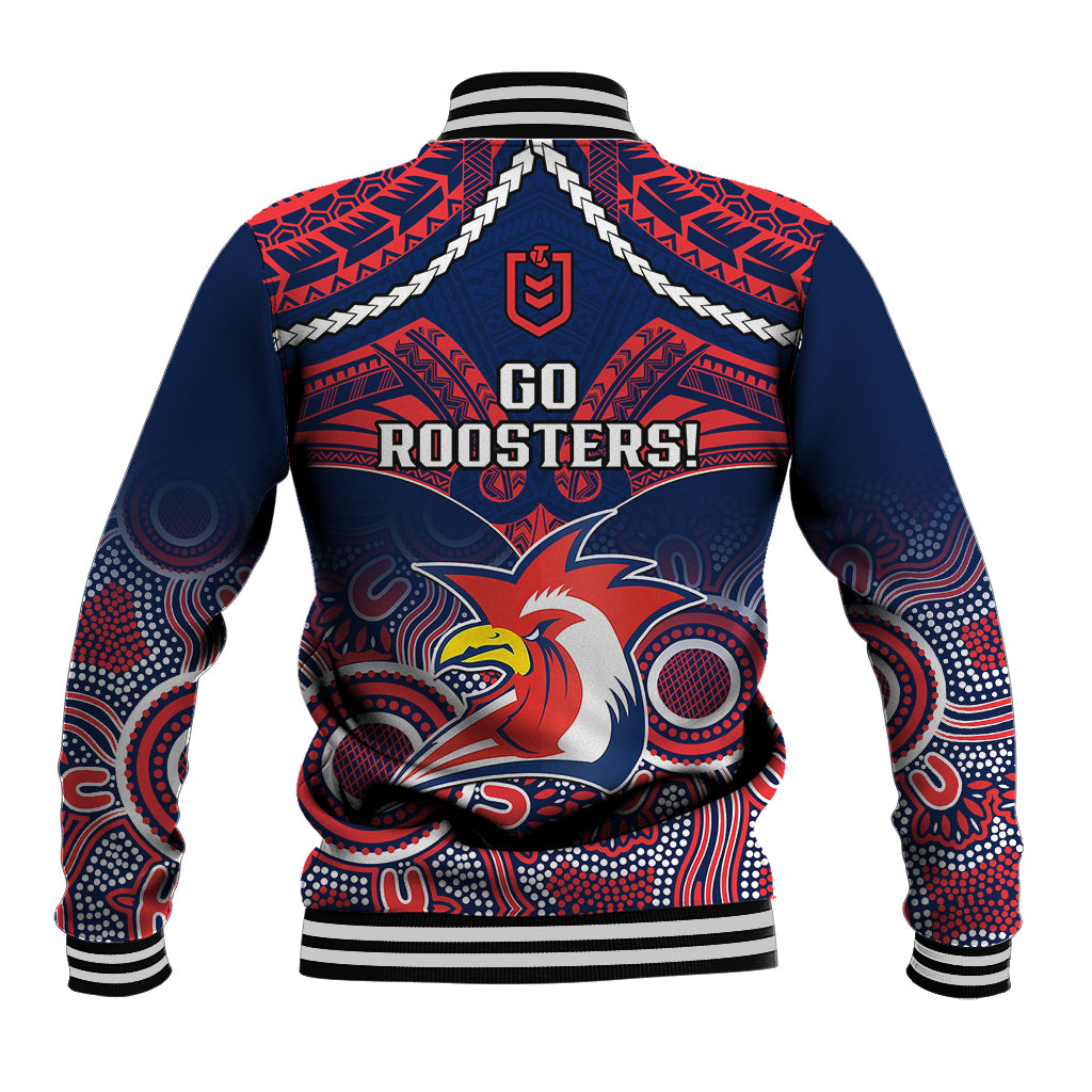 roosters-rugby-baseball-jacket-tricolours-1908-aboriginal-mix-polynesian-pattern