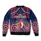 roosters-rugby-bomber-jacket-tricolours-1908-aboriginal-mix-polynesian-pattern