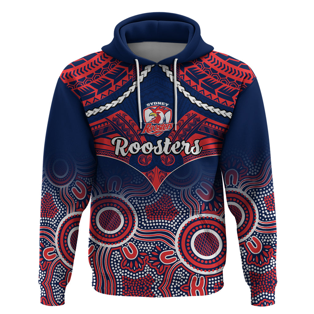 roosters-rugby-hoodie-tricolours-1908-aboriginal-mix-polynesian-pattern