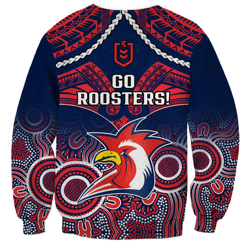 roosters-rugby-sweatshirt-tricolours-1908-aboriginal-mix-polynesian-pattern