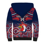 personalised-roosters-rugby-sherpa-hoodie-tricolours-1908-aboriginal-mix-polynesian-pattern