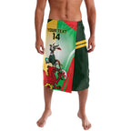 Custom South Africa And Wales Rugby Lavalava Springboks Welsh Mascots Dynamic Version