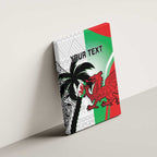 Custom Fiji And Wales Rugby Canvas Wall Art Fijian Tapa Welsh Mascots Dynamic Version