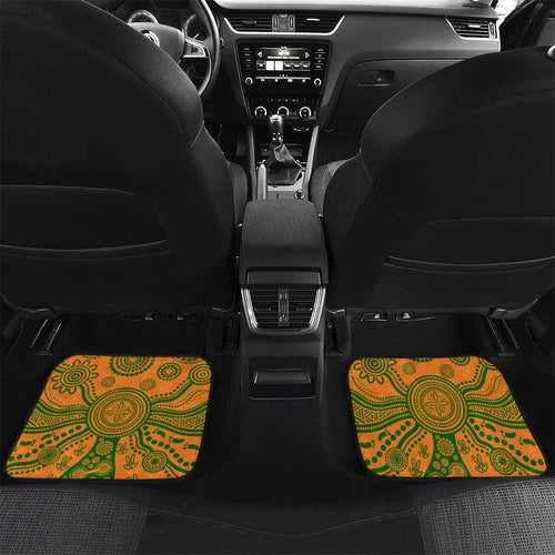 Custom Australia And Wales Rugby Car Mats Wallabies Welsh Mascots Dynamic Version