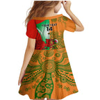 Custom Australia And Wales Rugby Family Matching Mermaid Dress and Hawaiian Shirt Wallabies Welsh Mascots Dynamic Version