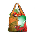 Custom Australia And Wales Rugby Grocery Bag Wallabies Welsh Mascots Dynamic Version
