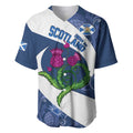 Custom Scotland Rugby Baseball Jersey 2024 Go Champions Scottish Thistles
