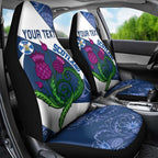 Custom Scotland Rugby Car Seat Cover 2024 Go Champions Scottish Thistles