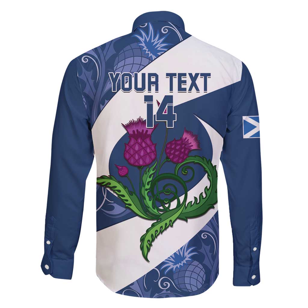 Custom Scotland Rugby Family Matching Tank Maxi Dress and Hawaiian Shirt 2024 Go Champions Scottish Thistles