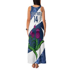 Custom Scotland Rugby Family Matching Tank Maxi Dress and Hawaiian Shirt 2024 Go Champions Scottish Thistles