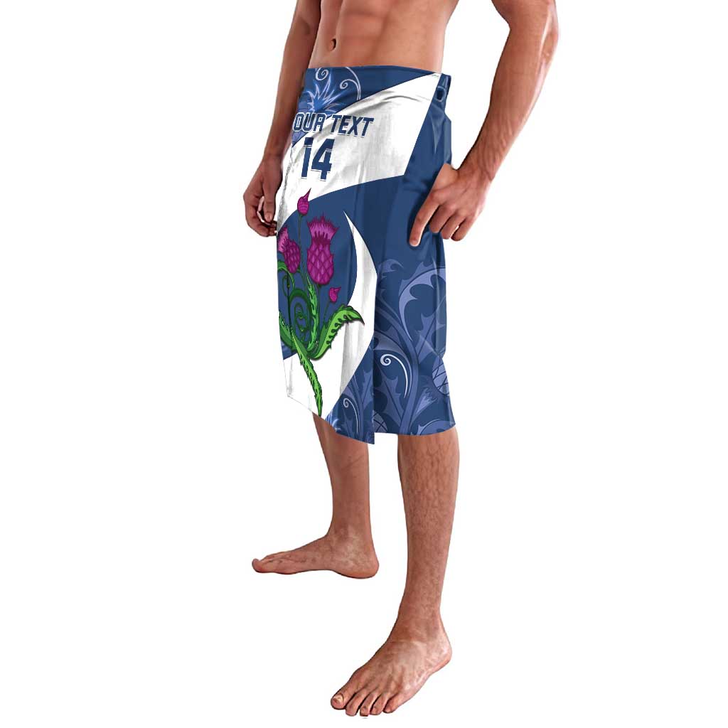 Custom Scotland Rugby Lavalava 2024 Go Champions Scottish Thistles