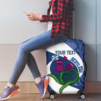 Custom Scotland Rugby Luggage Cover 2024 Go Champions Scottish Thistles