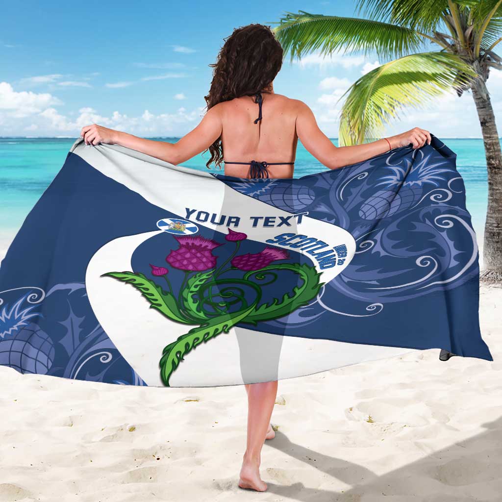 Custom Scotland Rugby Sarong 2024 Go Champions Scottish Thistles