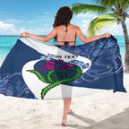 Custom Scotland Rugby Sarong 2024 Go Champions Scottish Thistles