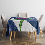 Custom Scotland Rugby Tablecloth 2024 Go Champions Scottish Thistles