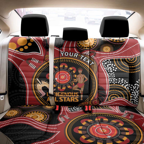 Custom Australia Indigenous Rugby Back Car Seat Cover 2024 Aboriginal All Stars