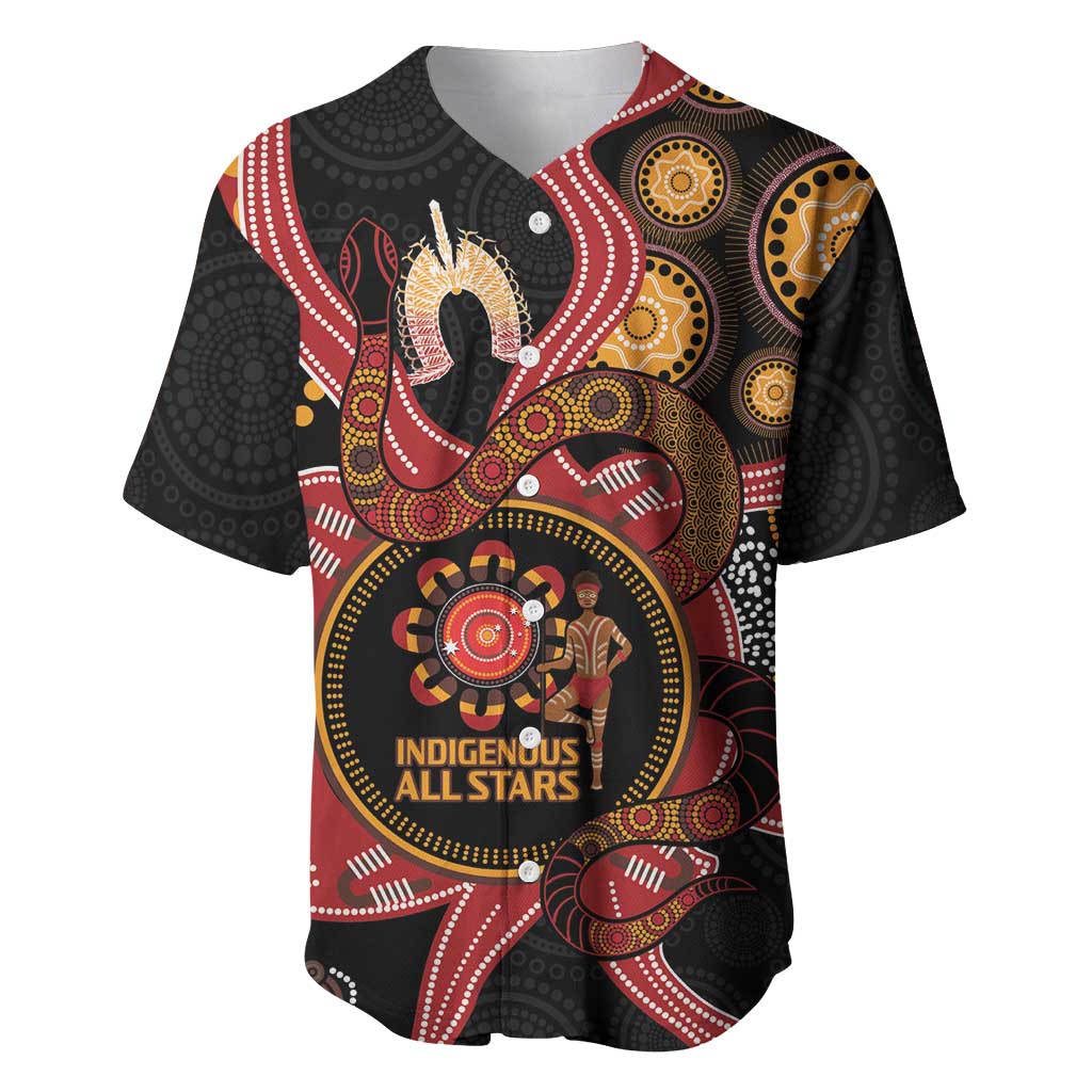 Custom Australia Indigenous Rugby Baseball Jersey 2024 Aboriginal All Stars