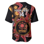 Custom Australia Indigenous Rugby Baseball Jersey 2024 Aboriginal All Stars