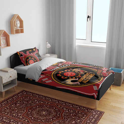 Custom Australia Indigenous Rugby Bedding Set 2024 Aboriginal All Stars