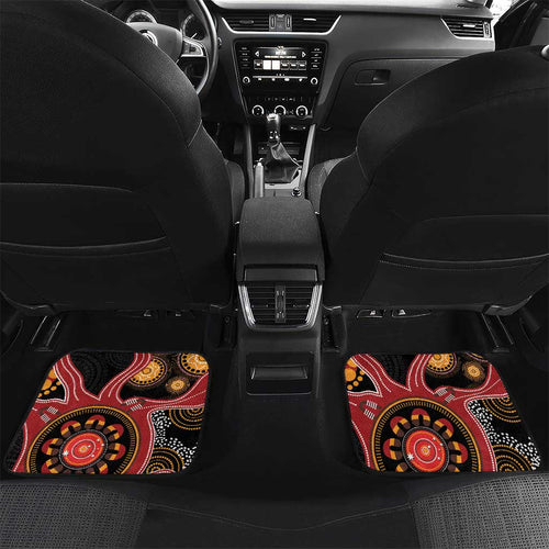 Custom Australia Indigenous Rugby Car Mats 2024 Aboriginal All Stars
