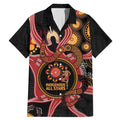 Custom Australia Indigenous Rugby Family Matching Mermaid Dress and Hawaiian Shirt 2024 Aboriginal All Stars