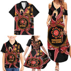 Custom Australia Indigenous Rugby Family Matching Summer Maxi Dress and Hawaiian Shirt 2024 Aboriginal All Stars