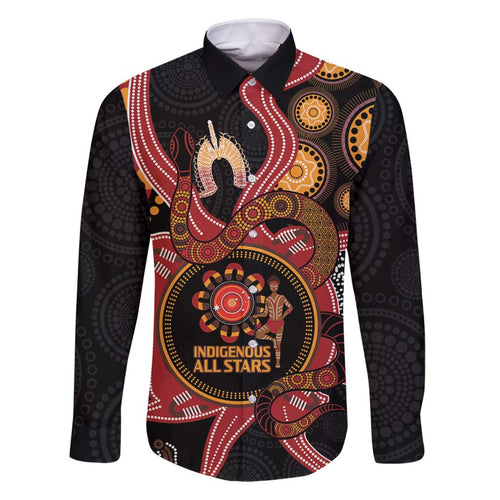 Custom Australia Indigenous Rugby Family Matching Tank Maxi Dress and Hawaiian Shirt 2024 Aboriginal All Stars