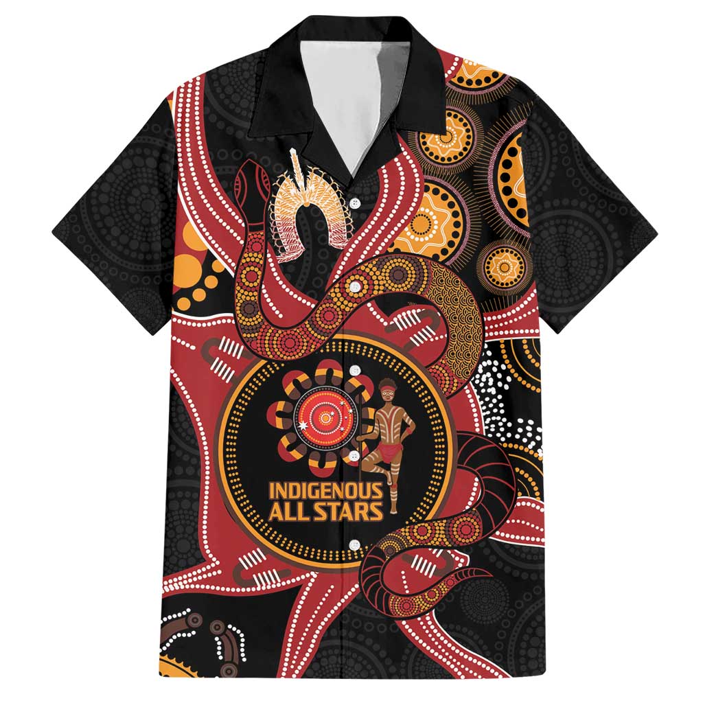 Custom Australia Indigenous Rugby Hawaiian Shirt 2024 Aboriginal All Stars