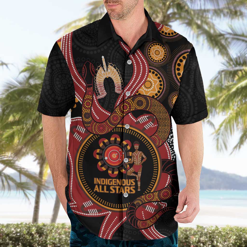 Custom Australia Indigenous Rugby Hawaiian Shirt 2024 Aboriginal All Stars