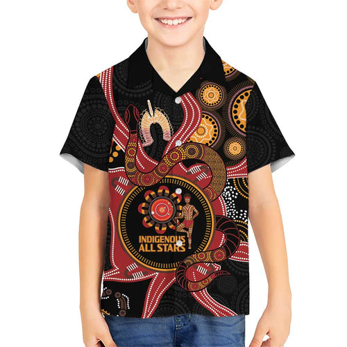 Custom Australia Indigenous Rugby Hawaiian Shirt 2024 Aboriginal All Stars