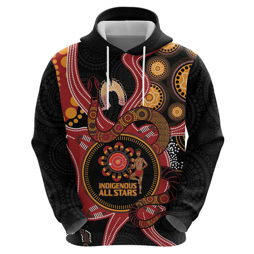 Custom Australia Indigenous Rugby Hoodie 2024 Aboriginal All Stars