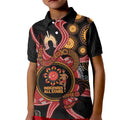 Custom Australia Indigenous Rugby Kid Polo Shirt 2024 Aboriginal All Stars
