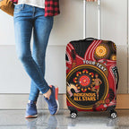 Custom Australia Indigenous Rugby Luggage Cover 2024 Aboriginal All Stars