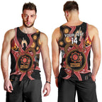 Custom Australia Indigenous Rugby Men Tank Top 2024 Aboriginal All Stars