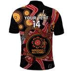 Custom Australia Indigenous Rugby Polo Shirt 2024 Aboriginal All Stars