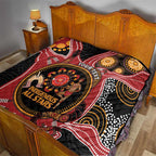 Custom Australia Indigenous Rugby Quilt 2024 Aboriginal All Stars