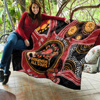 Custom Australia Indigenous Rugby Quilt 2024 Aboriginal All Stars