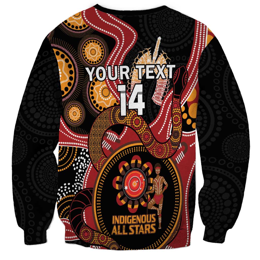 Custom Australia Indigenous Rugby Sweatshirt 2024 Aboriginal All Stars