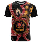 Custom Australia Indigenous Rugby T Shirt 2024 Aboriginal All Stars