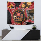 Custom Australia Indigenous Rugby Tapestry 2024 Aboriginal All Stars